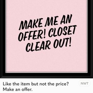 Always willing to negotiate ☺️